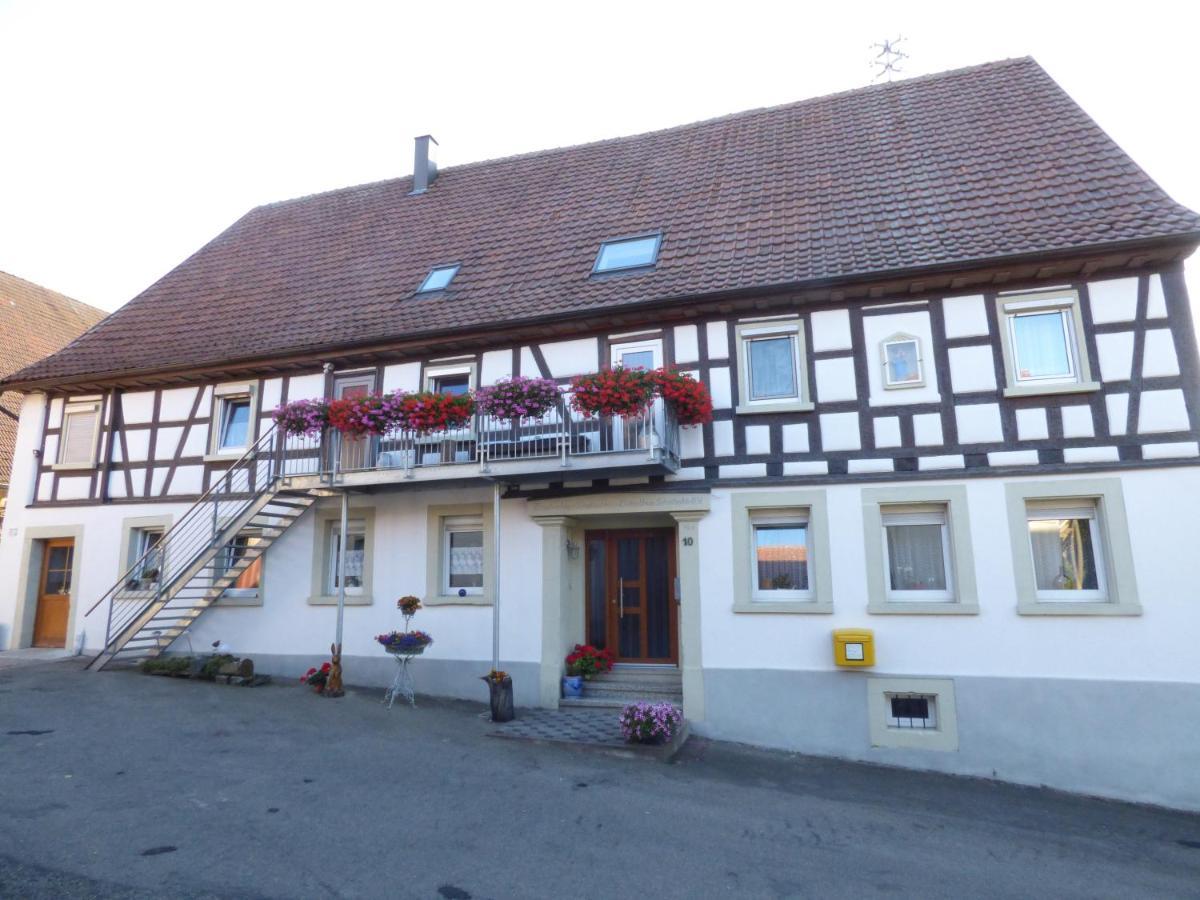 Hof Bauer Leilighet Zaisenhausen Eksteriør bilde